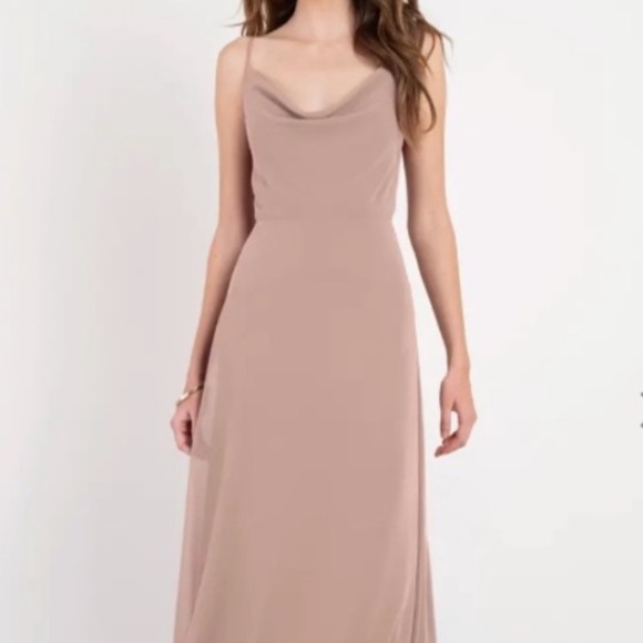 Jenny Yoo Blush Maxi Dress - Picture 3 of 15